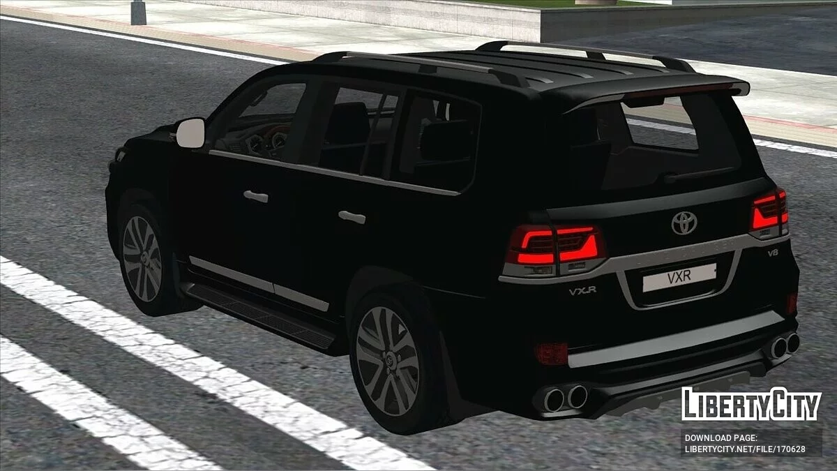 Toyota Land Cruiser 200 / GTA San Andreas