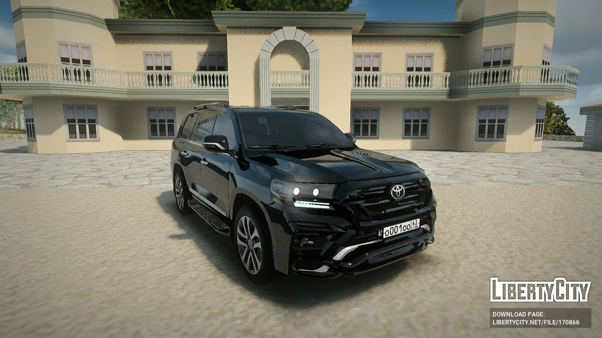 Toyota Land Cruiser 200 / GTA San Andreas