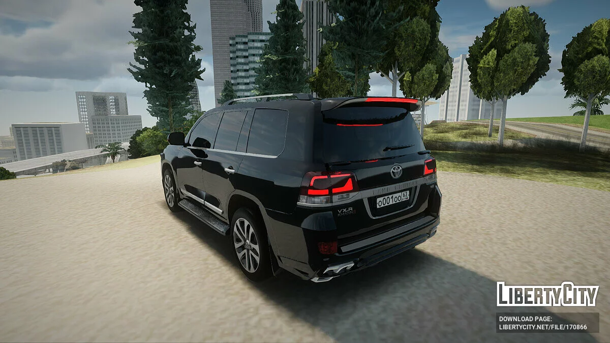 Toyota Land Cruiser 200 / GTA San Andreas