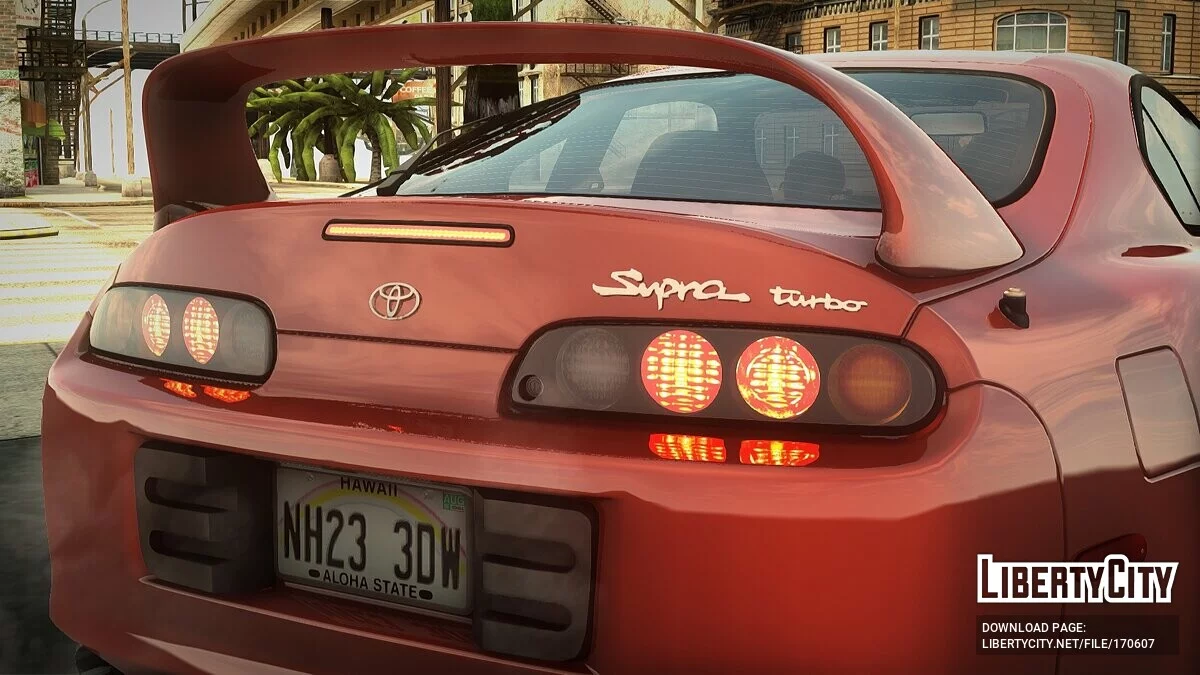 Toyota Supra 1993 (JZA80) Us-Spec v1.0.1 / GTA San Andreas