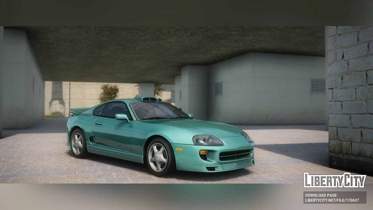 Toyota Supra 1993 (JZA80) Us-Spec v1.0.1 / GTA San Andreas
