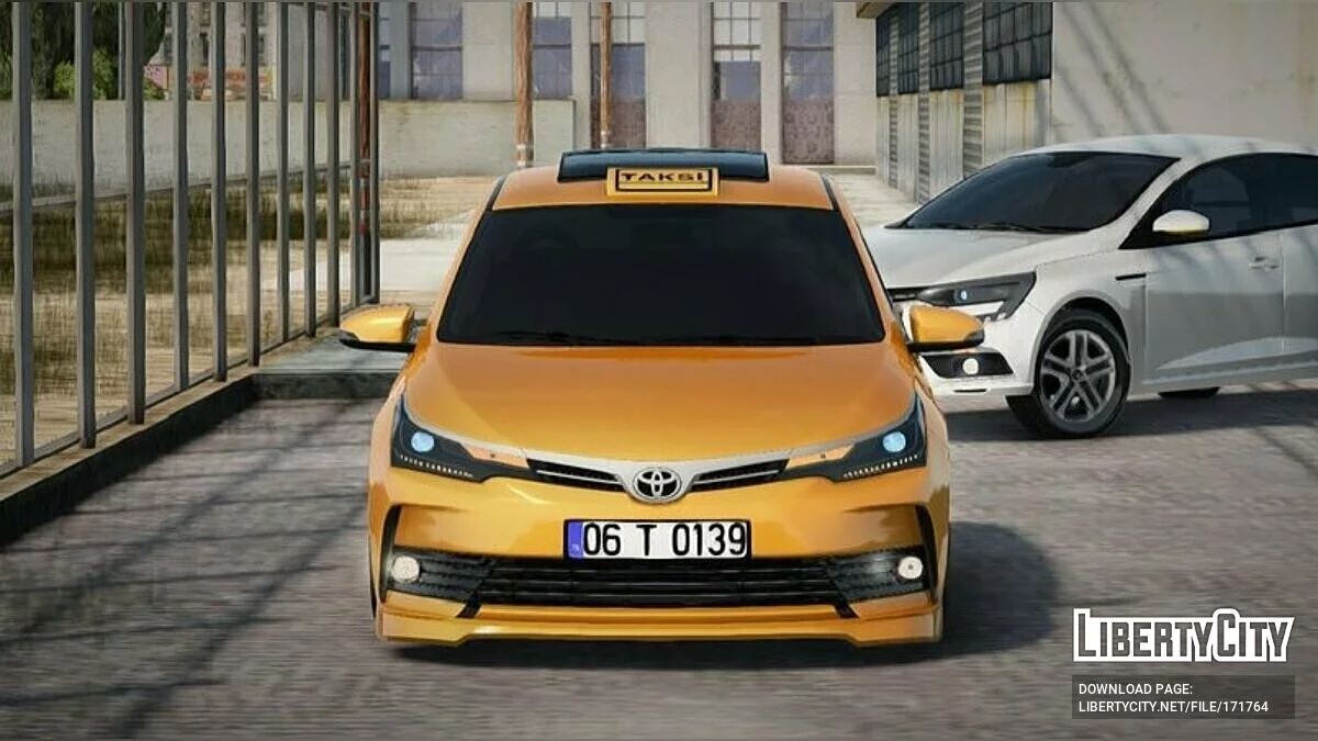 Toyota Corolla 2018 Taxi / GTA San Andreas