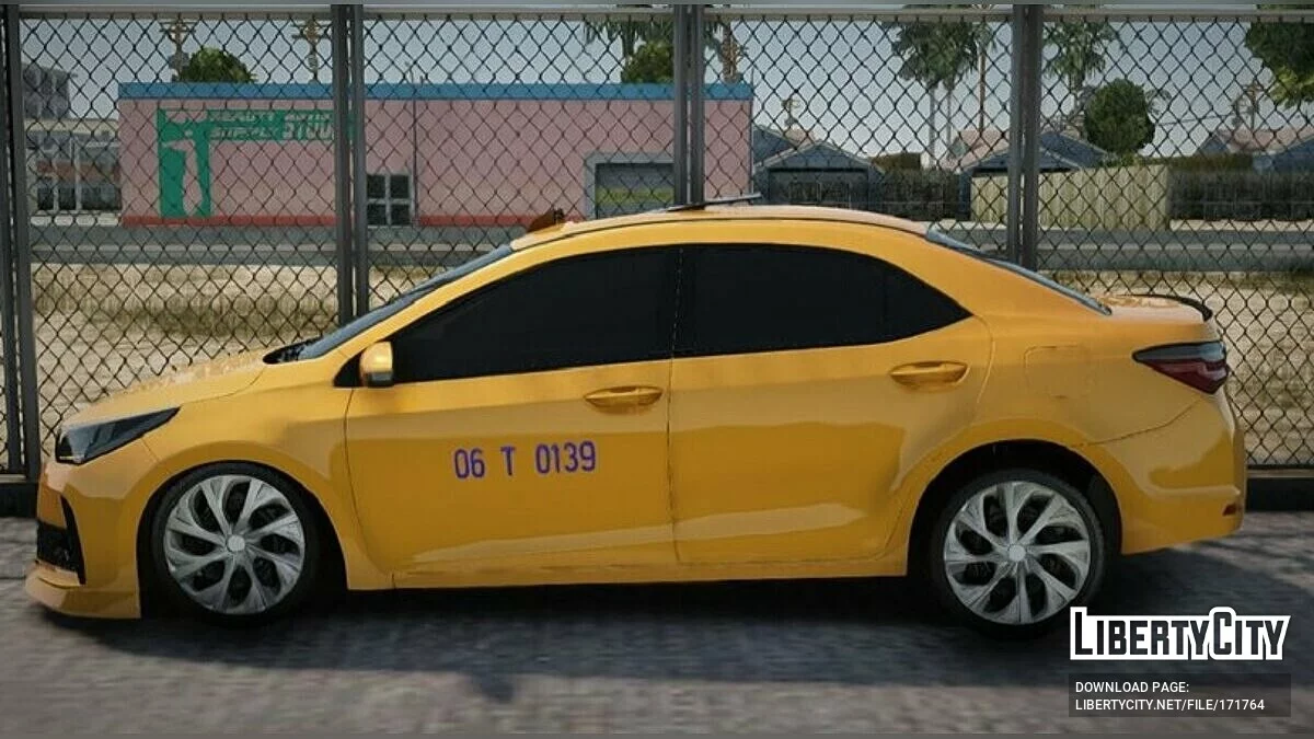 Toyota Corolla 2018 Taxi / GTA San Andreas