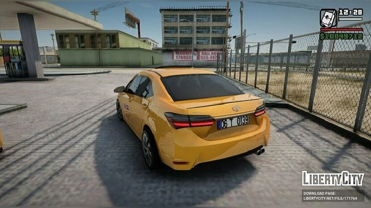 Toyota Corolla 2018 Taxi / GTA San Andreas