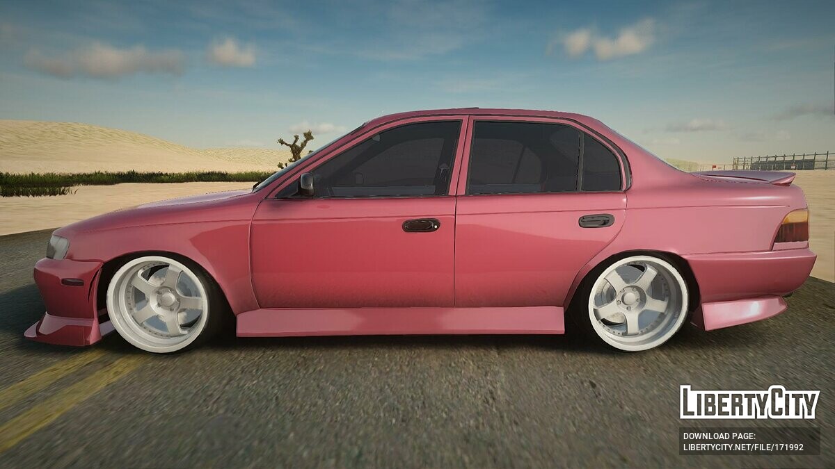 Скачать Toyota Corolla JDM для GTA San Andreas