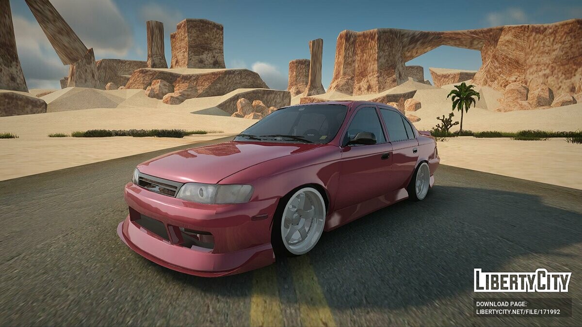 Скачать Toyota Corolla JDM для GTA San Andreas