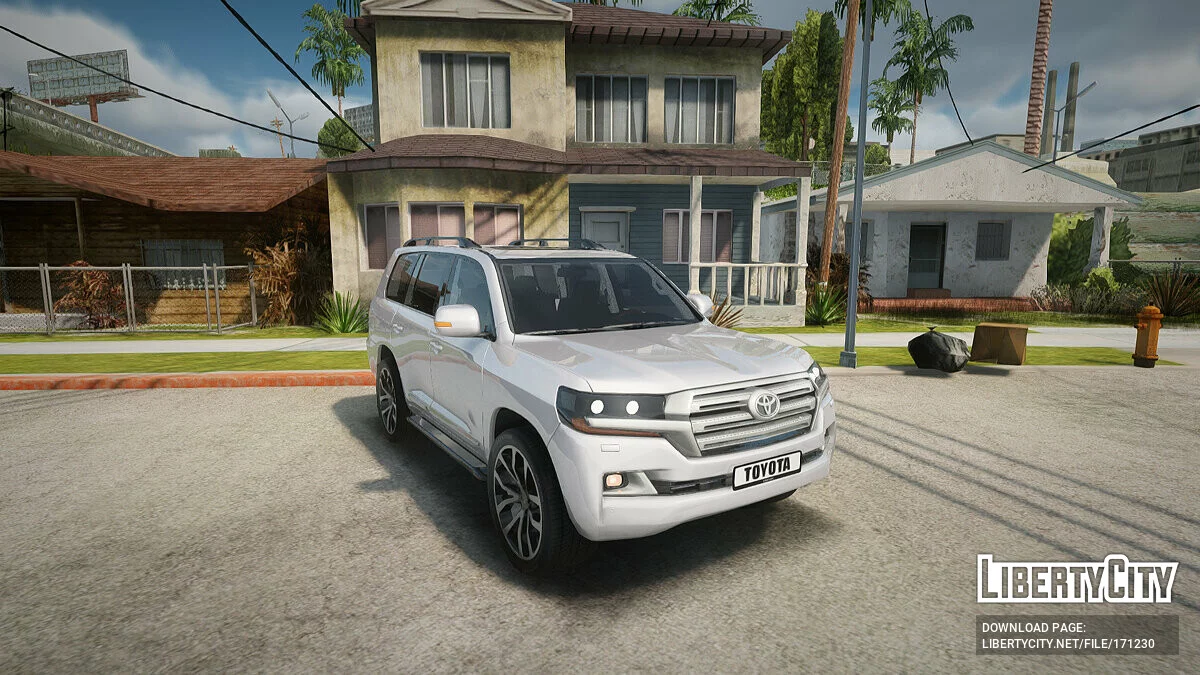 Toyota Land Cruiser 200 / GTA San Andreas