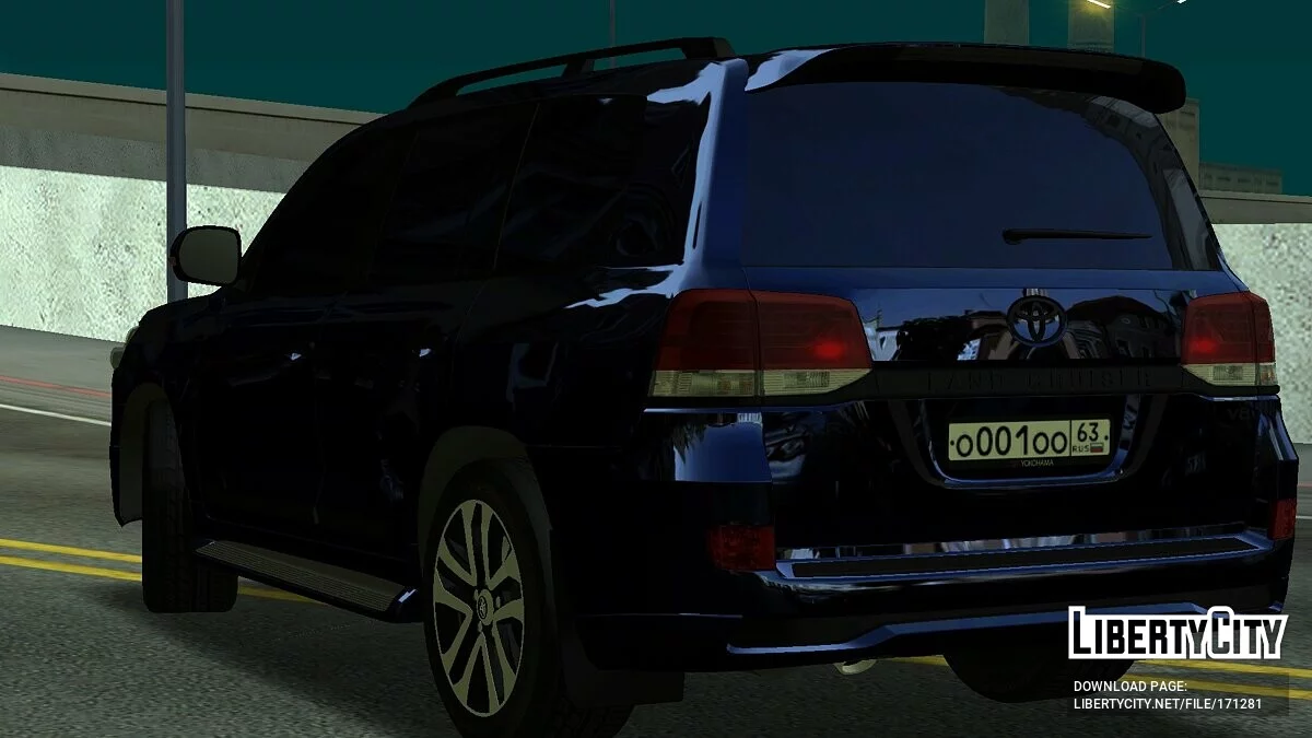 Toyota Land Cruiser 200 / GTA San Andreas