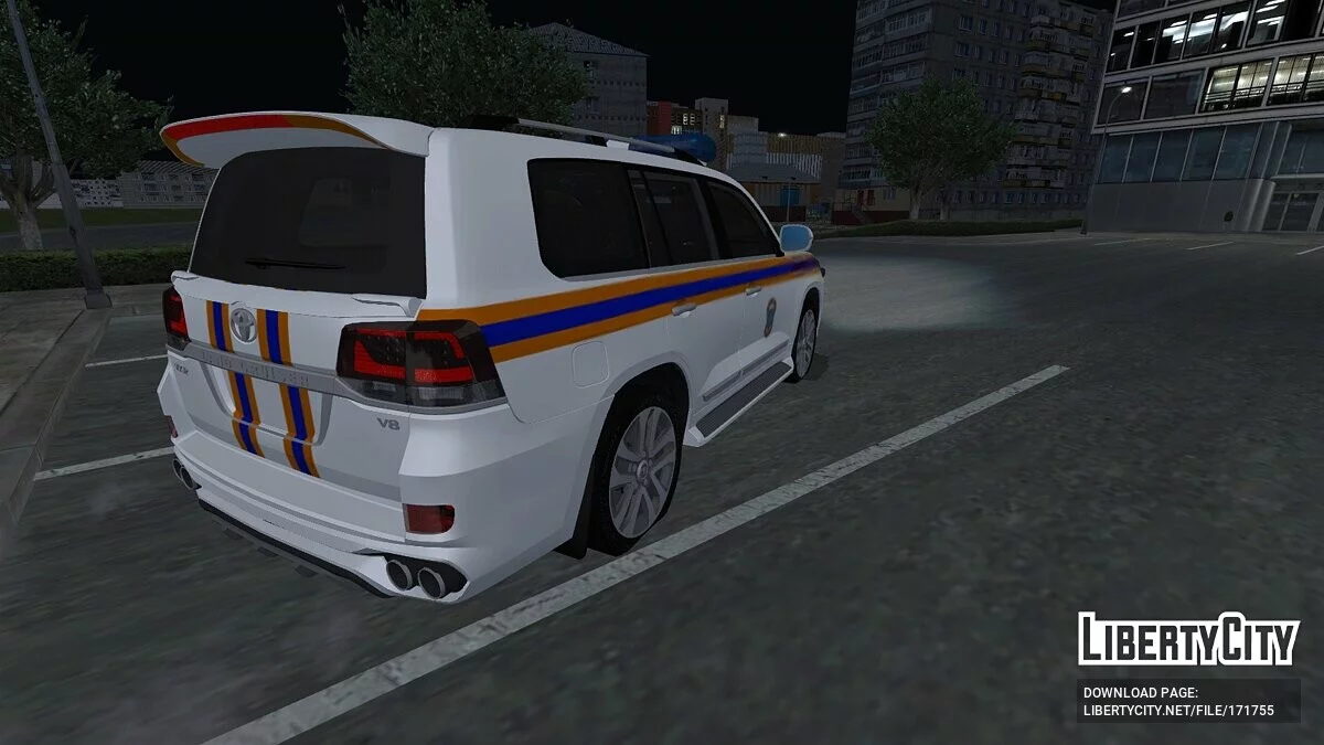 Toyota Land Cruiser — Министерство по чрезвычайным ситуациям / GTA San Andreas