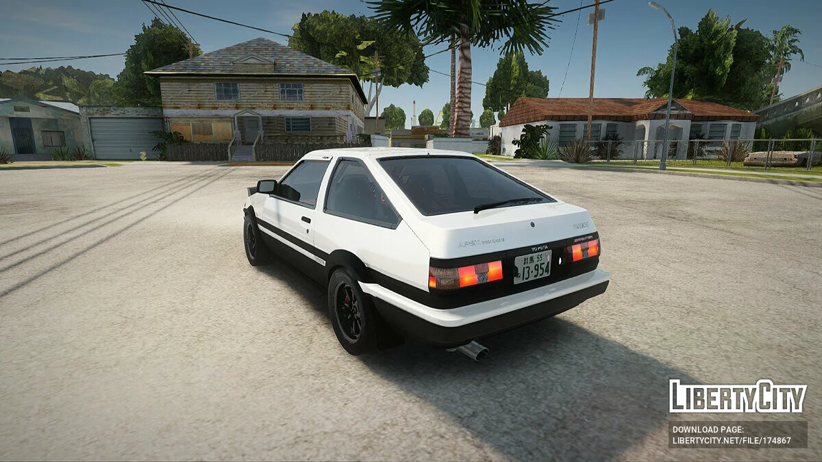 Toyota Corolla AE86 / GTA San Andreas