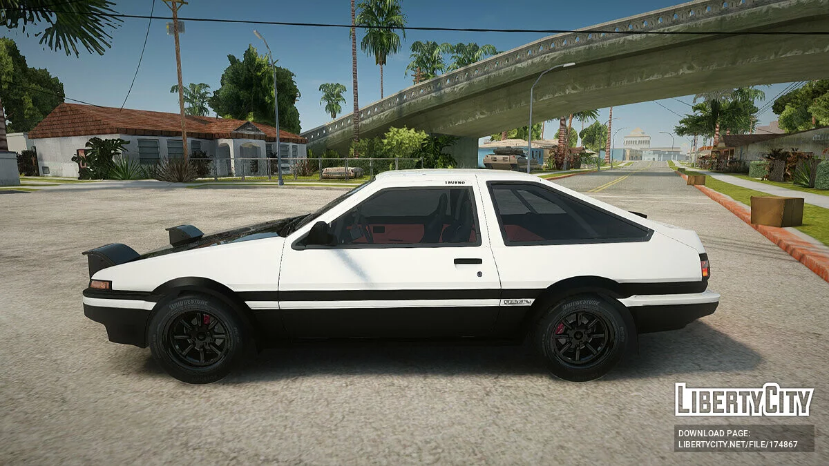 Toyota Corolla AE86 / GTA San Andreas