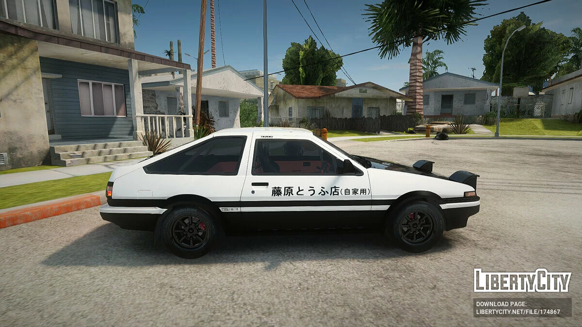 Toyota Corolla AE86 / GTA San Andreas