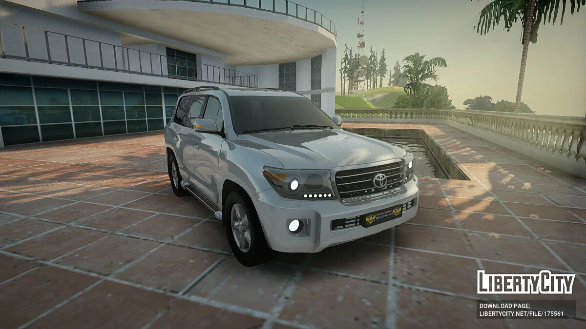 Toyota Land Cruiser 200 / GTA San Andreas