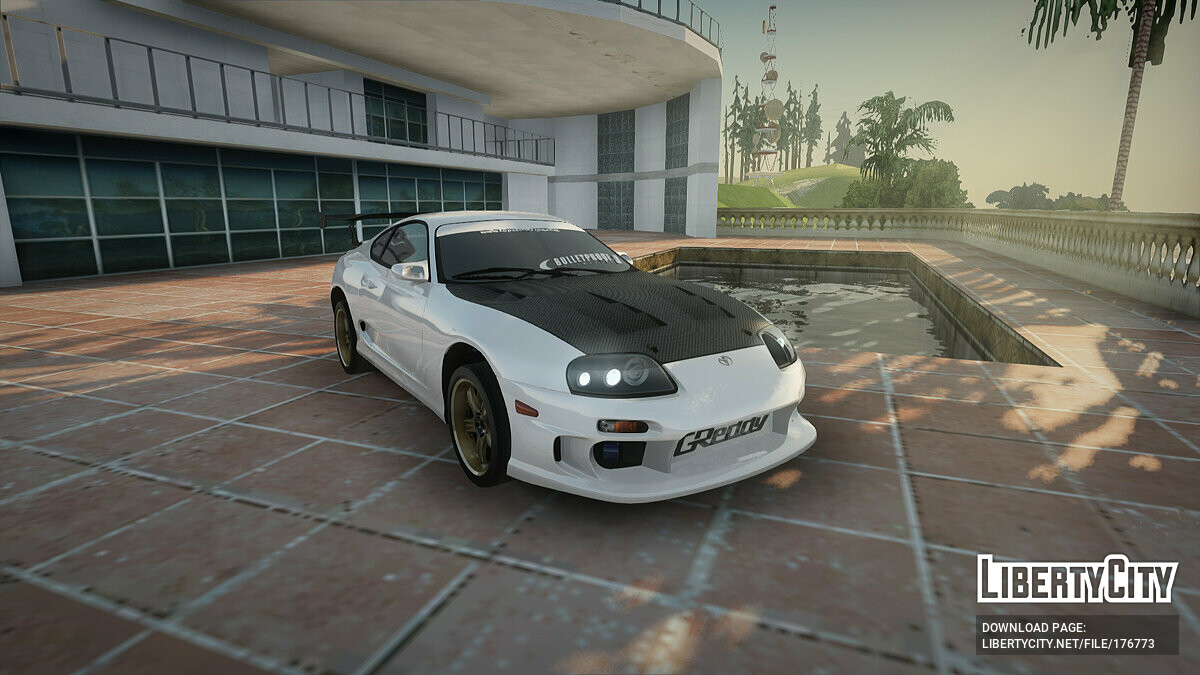 Скачать Toyota Supra RZ 1998 Drift для GTA San Andreas