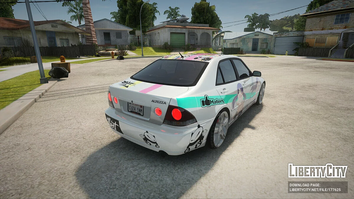 Toyota Altezza 2004 + тюнинг / GTA San Andreas