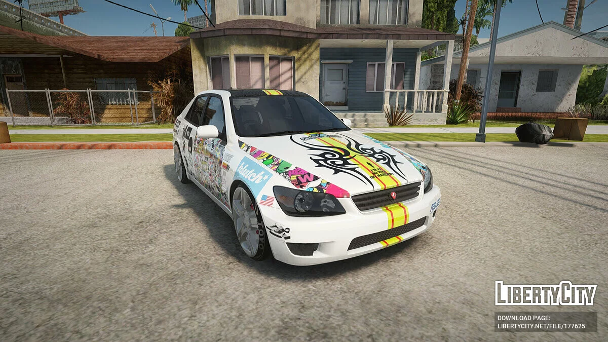 Toyota Altezza 2004 + тюнинг / GTA San Andreas