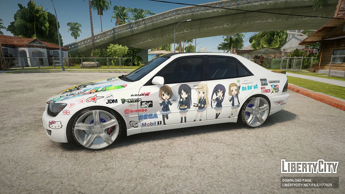 Toyota Altezza 2004 + тюнинг / GTA San Andreas
