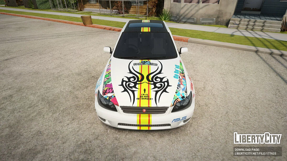 Toyota Altezza 2004 + тюнинг / GTA San Andreas