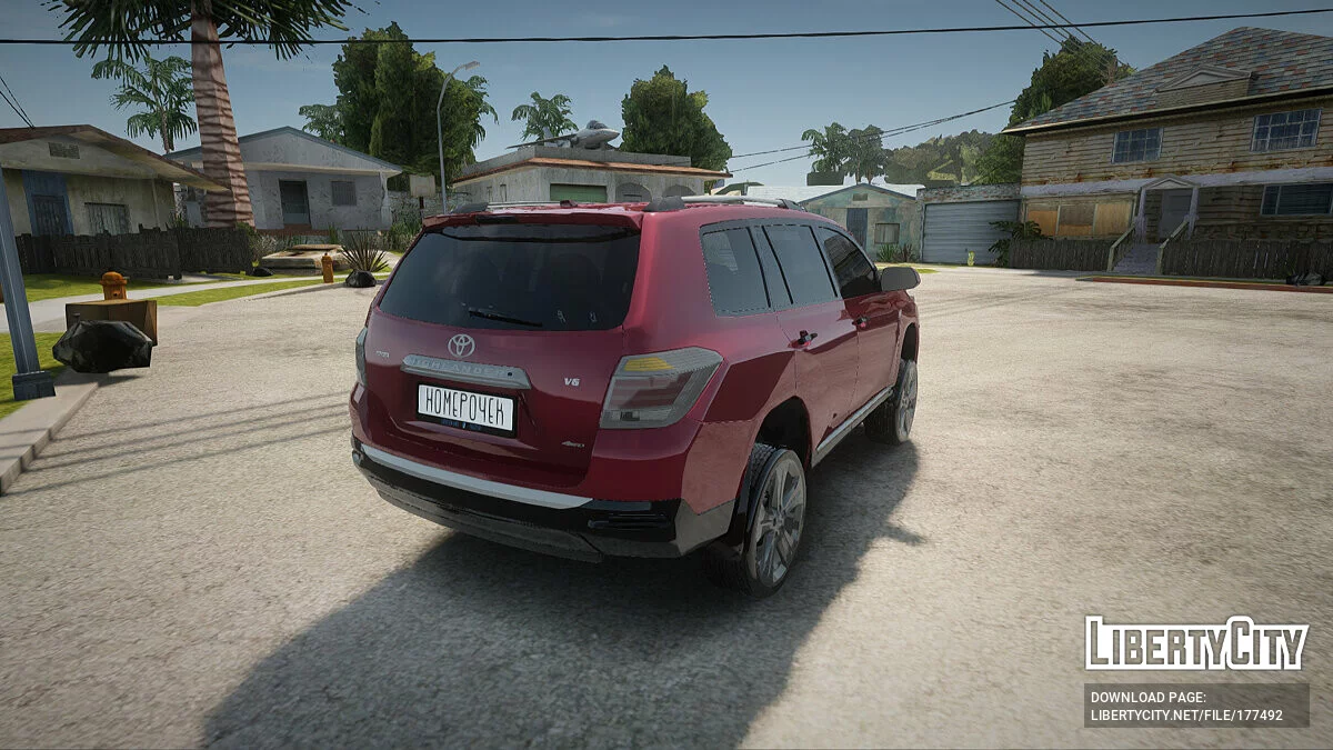 Toyota Highlander 2011 / GTA San Andreas