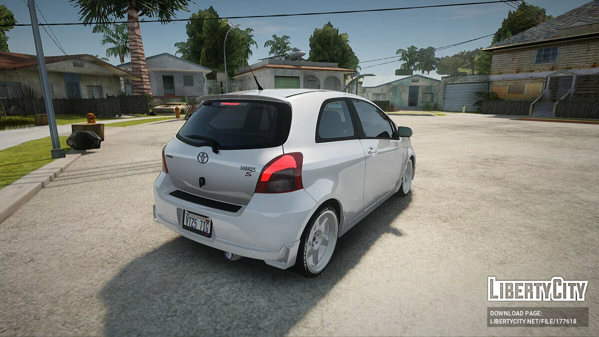 Toyota Yaris S 2008 / GTA San Andreas