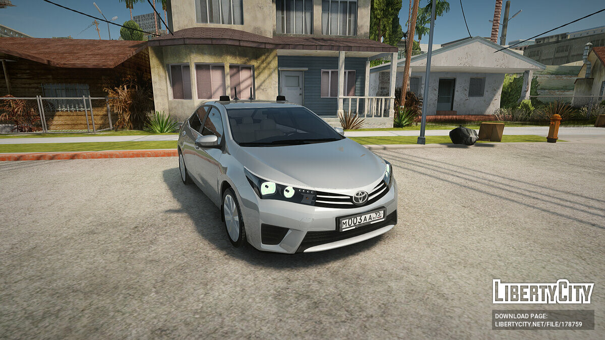 Скачать Toyota Corolla для GTA San Andreas