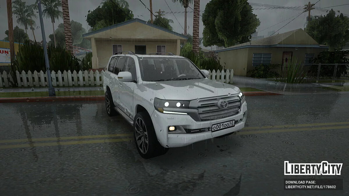Toyota Land Cruiser 200 / GTA San Andreas
