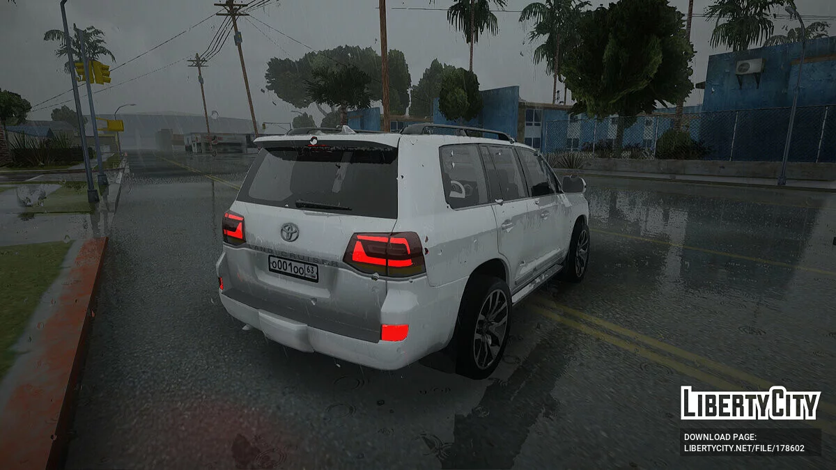 Toyota Land Cruiser 200 / GTA San Andreas