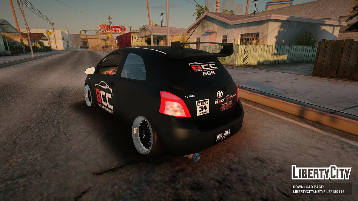 Toyota Yaris (Vitz) / GTA San Andreas