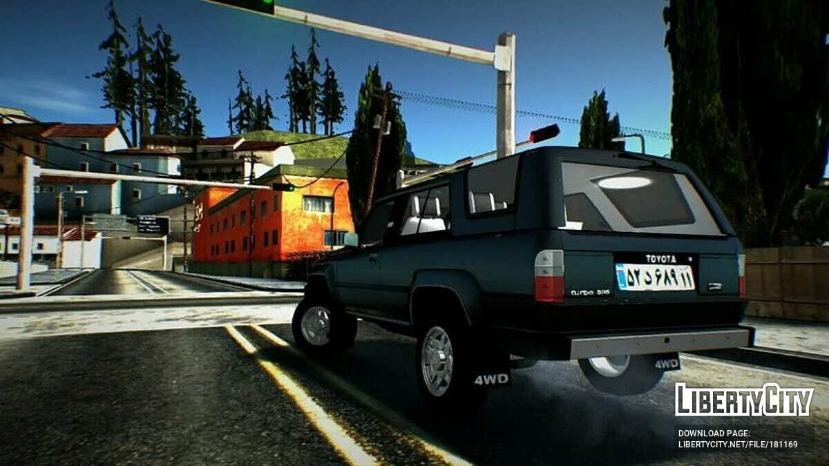 Toyota 4Runner 1986 [IVF] [Vehfuncs] [Active Dash] / GTA San Andreas