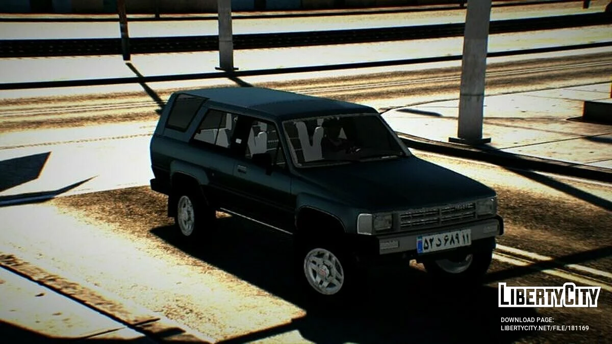 Toyota 4Runner 1986 [IVF] [Vehfuncs] [Active Dash] / GTA San Andreas