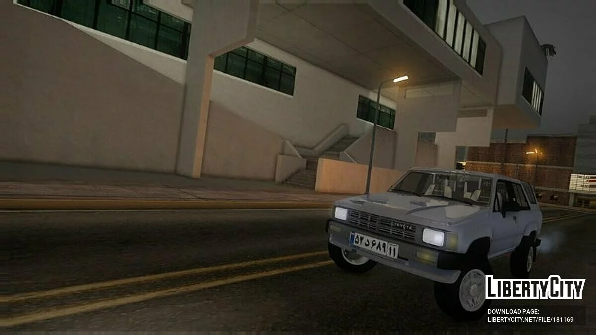 Toyota 4Runner 1986 [IVF] [Vehfuncs] [Active Dash] / GTA San Andreas