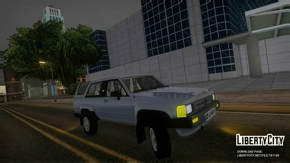 Toyota 4Runner 1986 [IVF] [Vehfuncs] [Active Dash] / GTA San Andreas