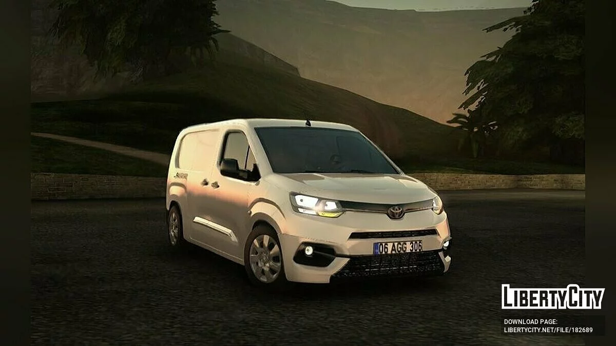 Toyota Proace City Cargo / GTA San Andreas