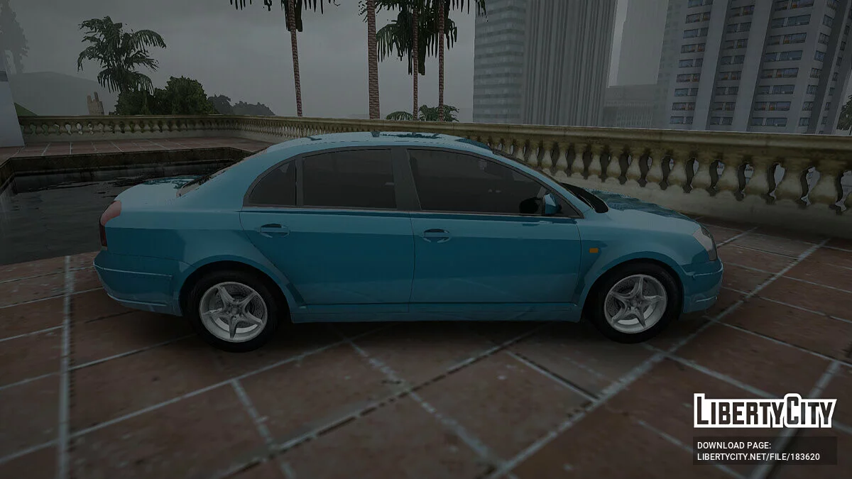 Toyota Avensis + CCD / GTA San Andreas