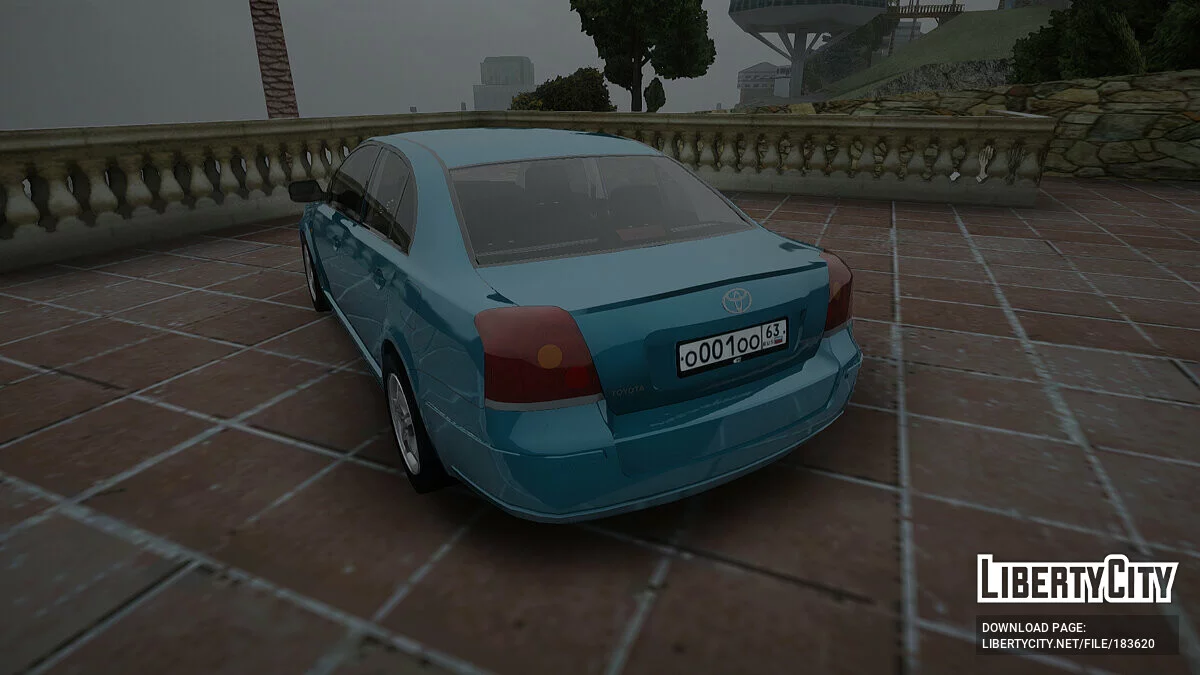 Toyota Avensis + CCD / GTA San Andreas
