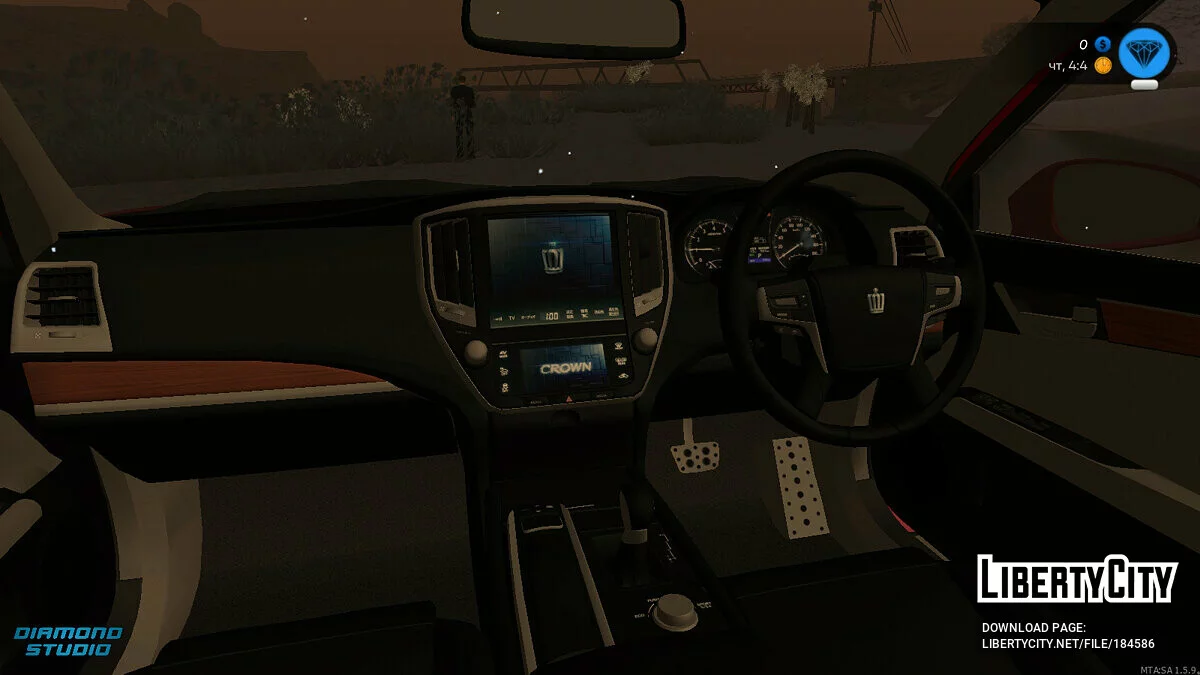 Toyota Crown Athlete + CCD / GTA San Andreas