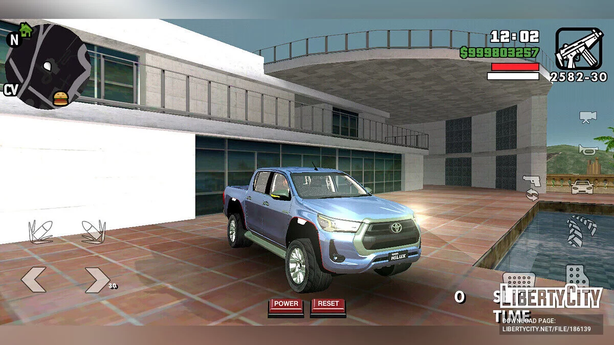 Toyota Hilux 2022 4X4 / GTA San Andreas