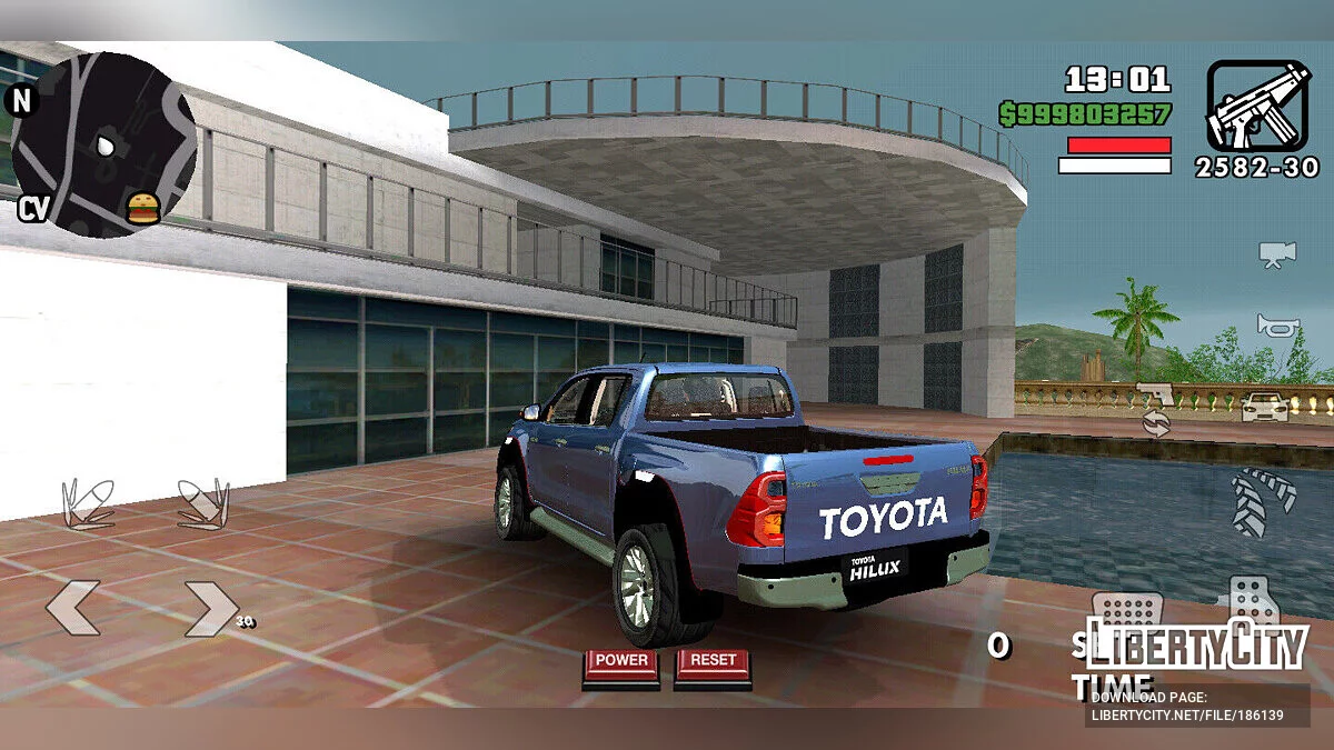 Toyota Hilux 2022 4X4 / GTA San Andreas
