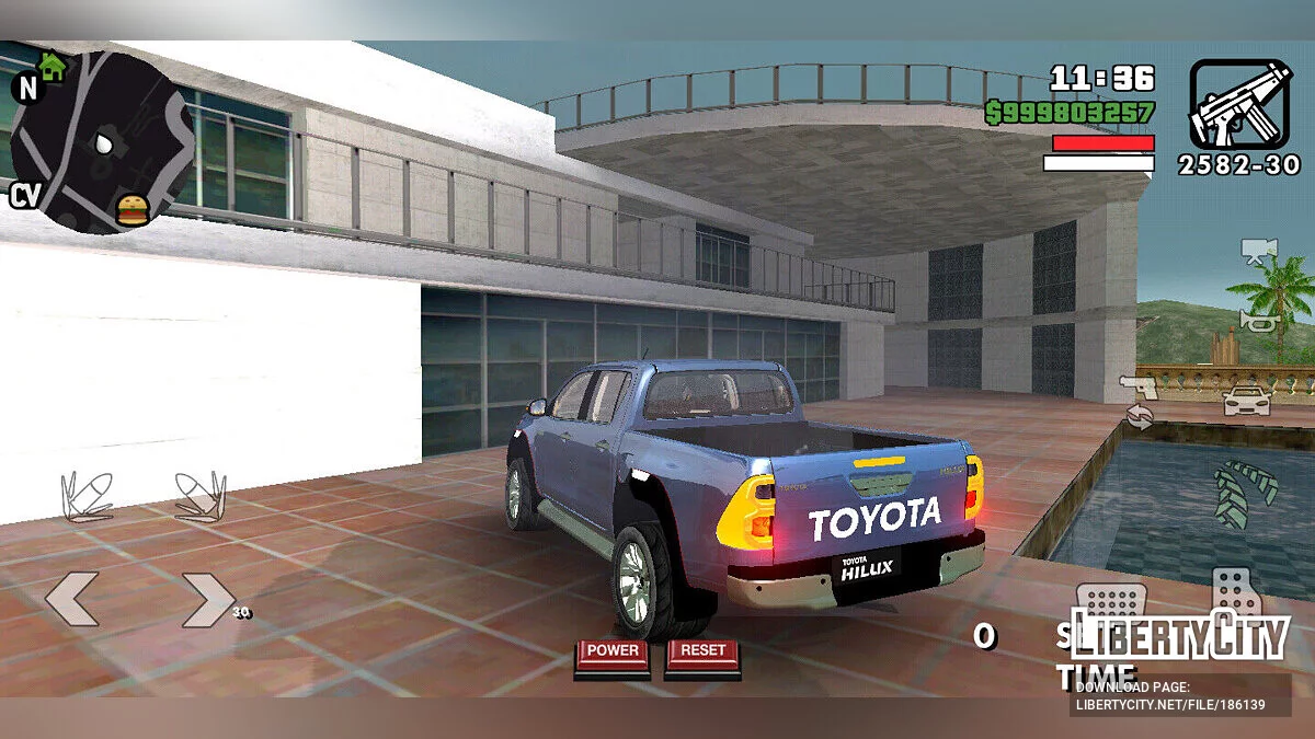 Toyota Hilux 2022 4X4 / GTA San Andreas