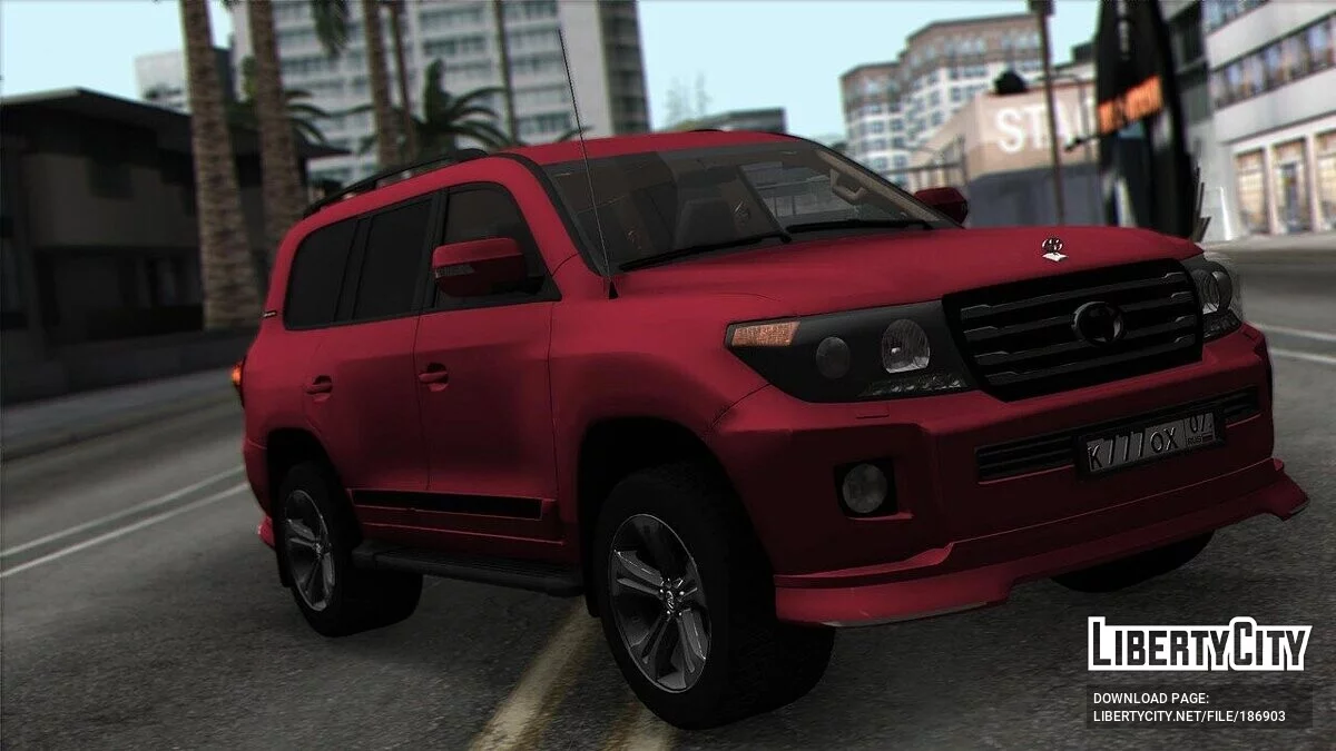 Toyota Land Cruiser 200 / GTA San Andreas