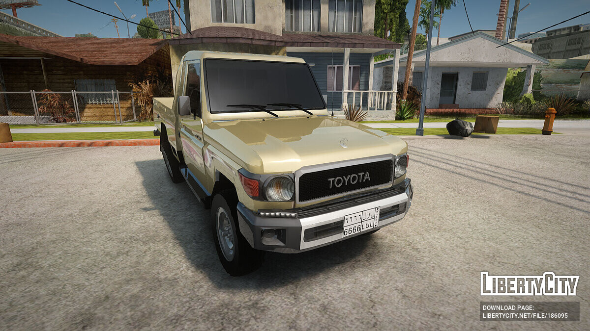 Скачать Toyota LC Pickup 2016 для GTA San Andreas