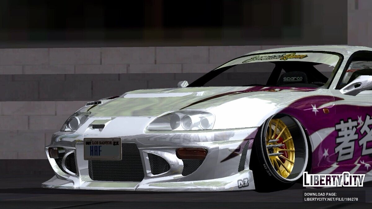 Скачать Toyota Supra Mk4 Samurai Queen для GTA San Andreas