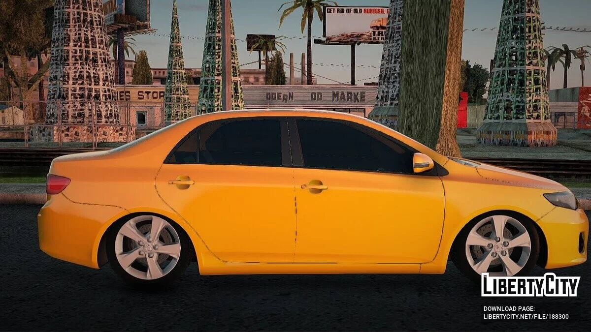 Toyota Corolla 2012 Taxi Baghdad / GTA San Andreas