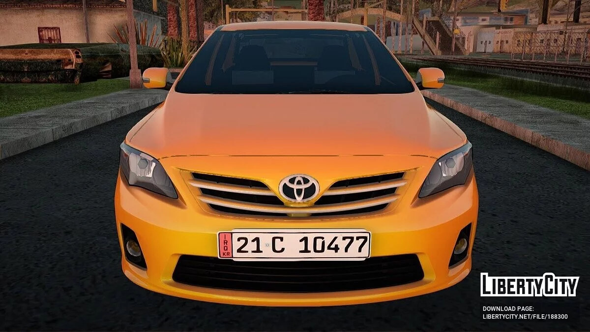 Toyota Corolla 2012 Taxi Baghdad / GTA San Andreas