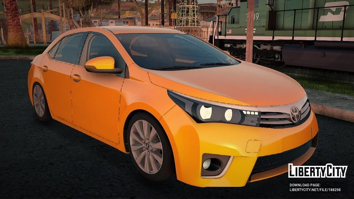 Toyota Corolla Taxi Baghdad / GTA San Andreas