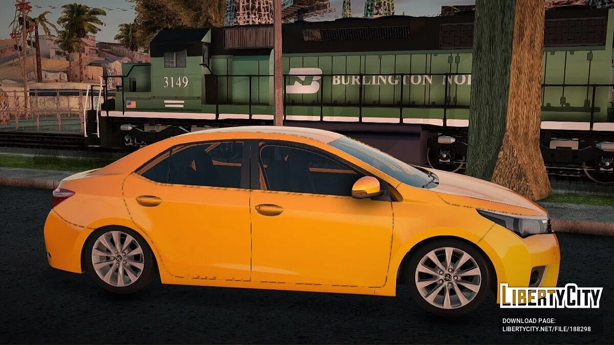 Toyota Corolla Taxi Baghdad / GTA San Andreas