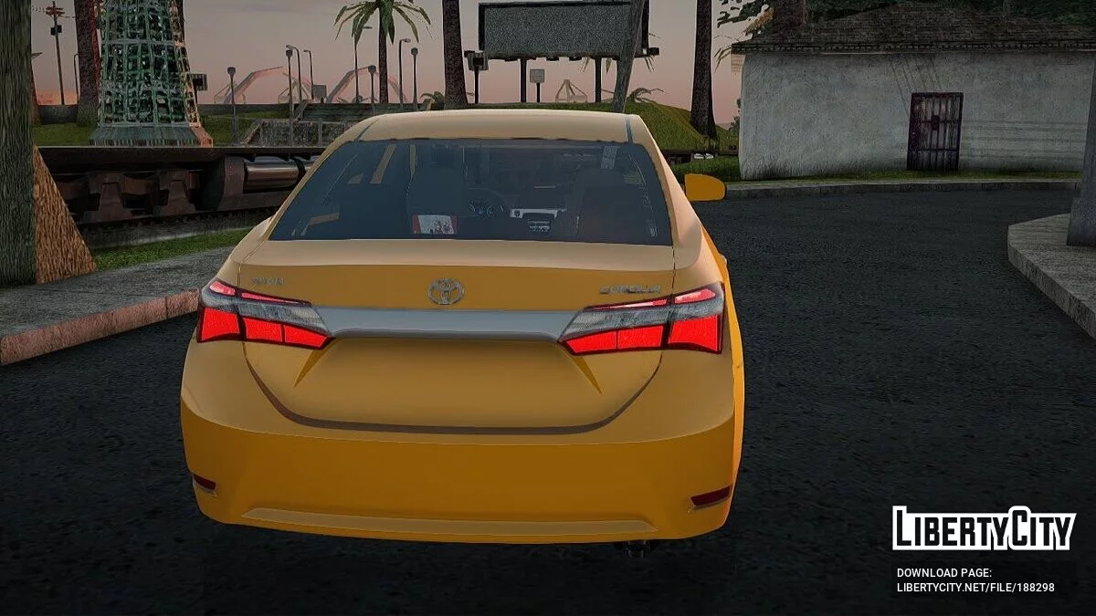 Toyota Corolla Taxi Baghdad / GTA San Andreas