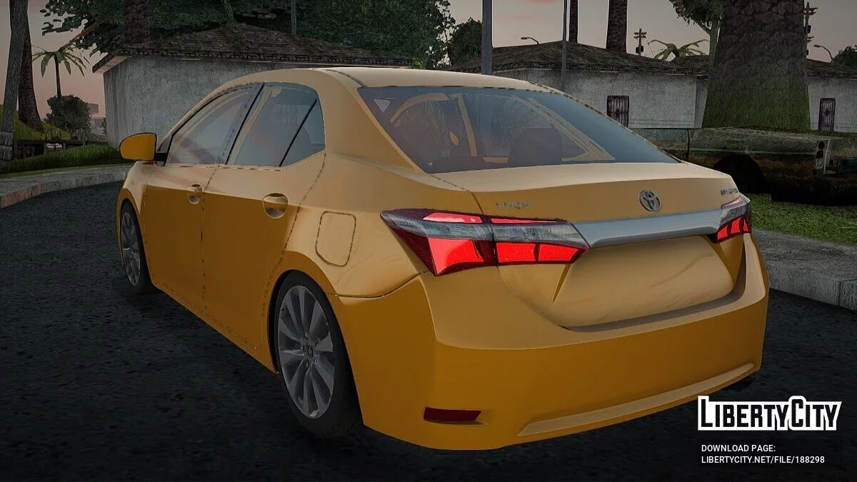 Toyota Corolla Taxi Baghdad / GTA San Andreas