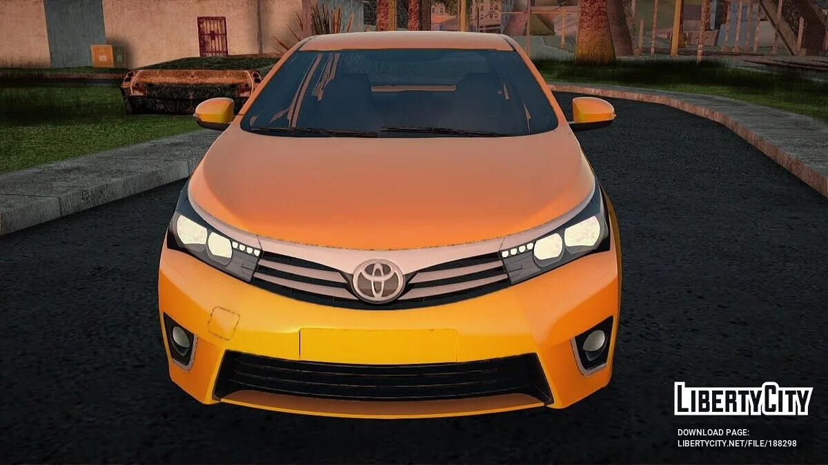 Toyota Corolla Taxi Baghdad / GTA San Andreas