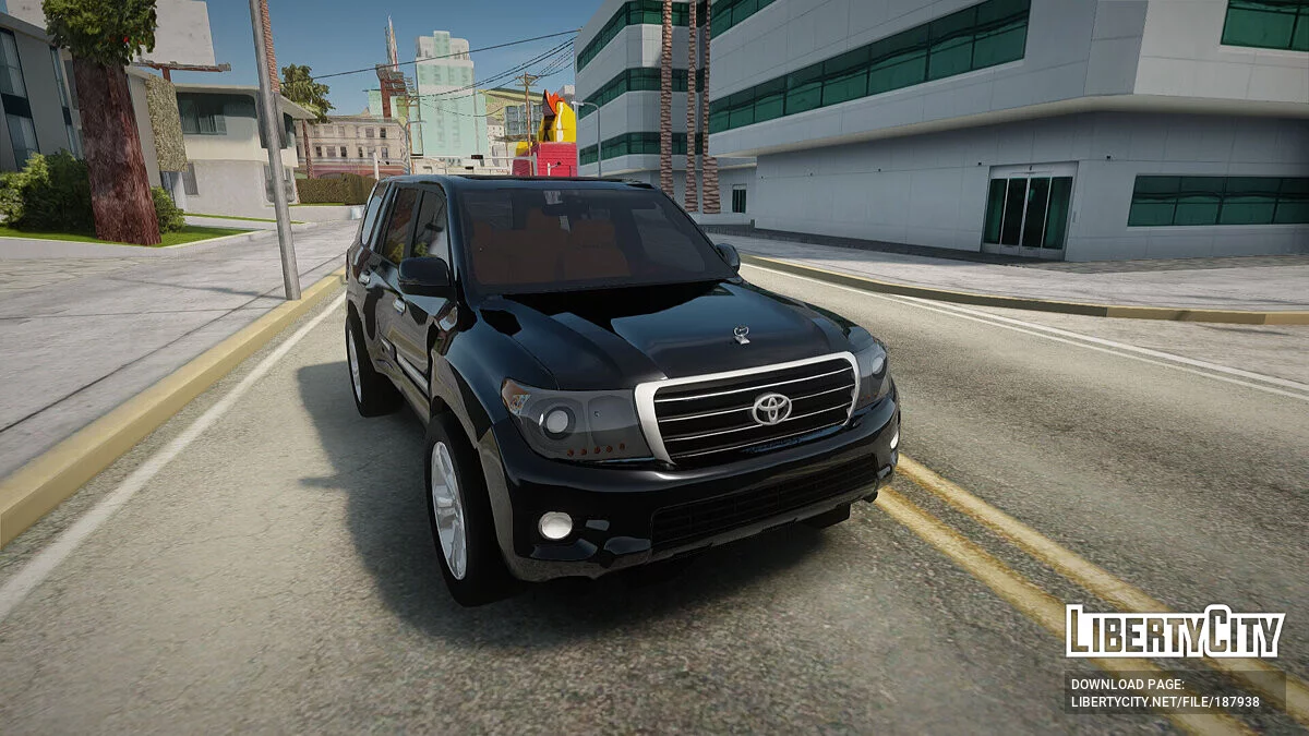 Toyota Land Cruiser 200 Restayling / GTA San Andreas